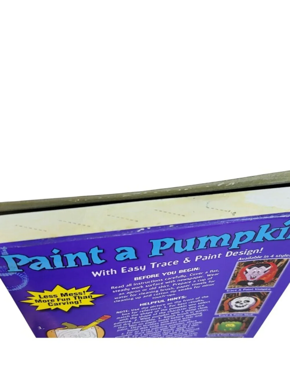 Halloween Carving Decorating Kits Lot x4 Pumpkin Masters 2 Crazy Faces Paint NEW